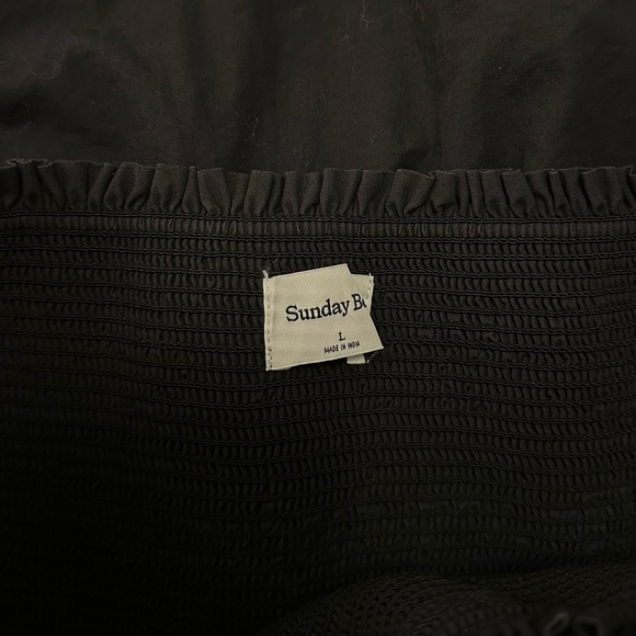 Aritzia Sunday Best Black Square Neck Mini Hadley Dress - Picture 5 of 5